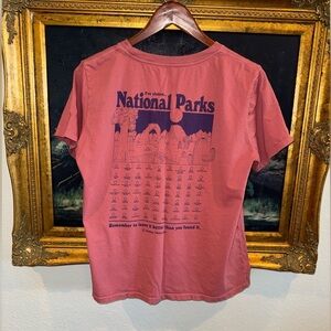 Parks Project National Parks in the USA 100% Cotton Short Sleeve Tee L